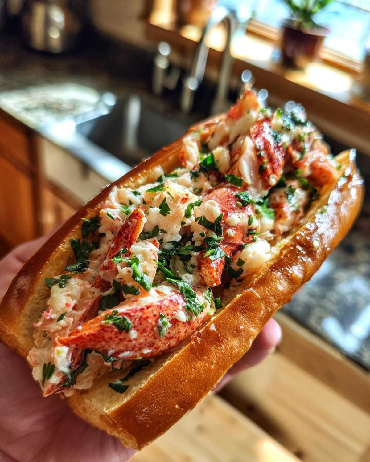 Buttery Garlic Lobster Rolls - detail 1