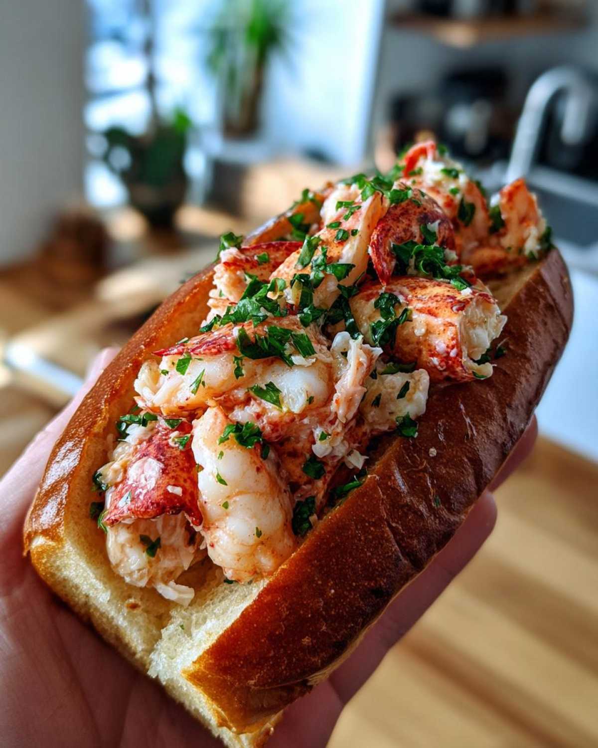 Buttery Garlic Lobster Rolls - detail 3