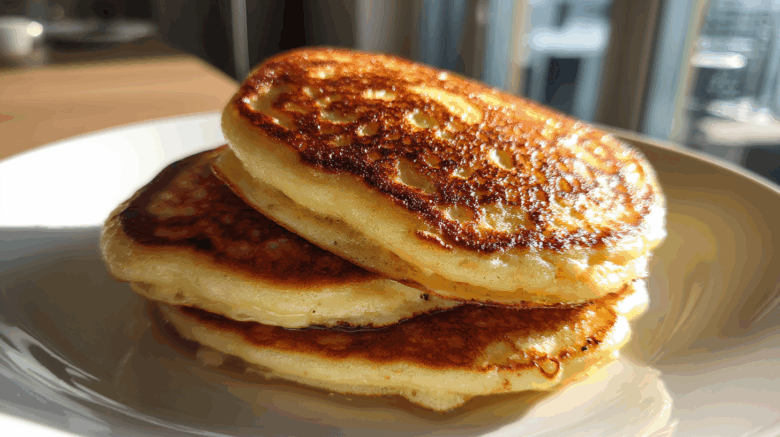Cafe Vanilla Latte Pancakes