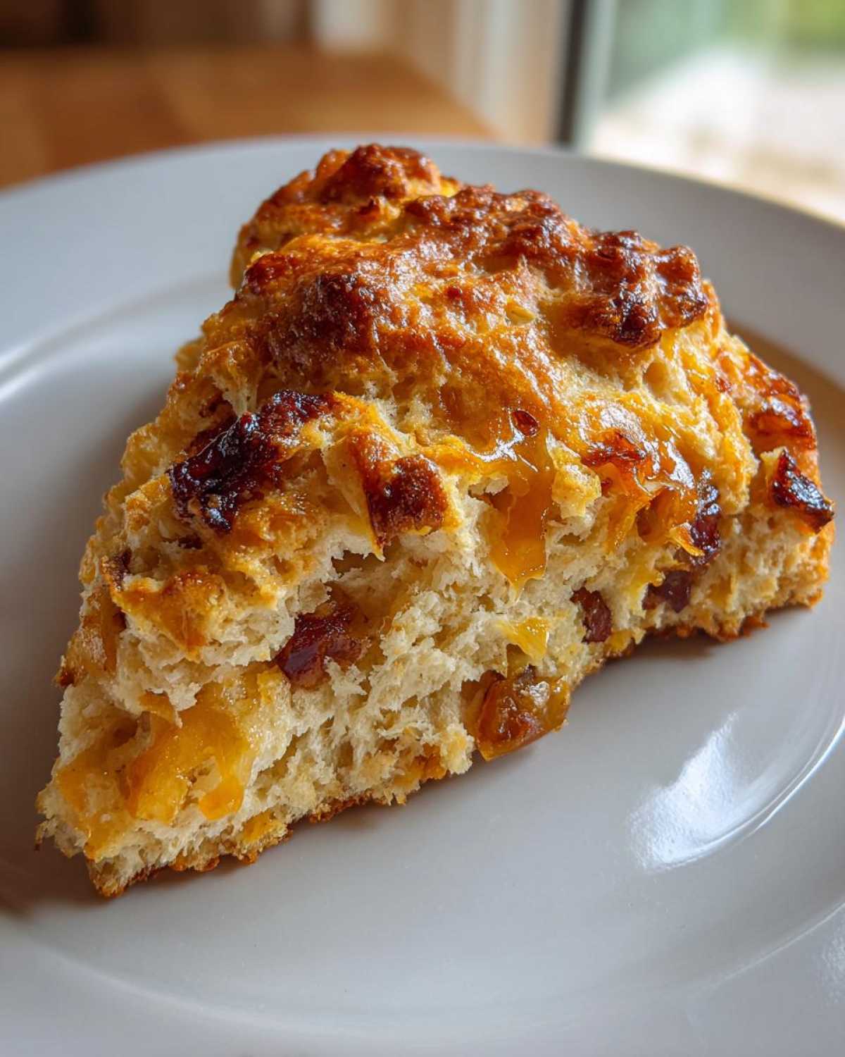 Caramelized Banana & Cheddar Scones - detail 3