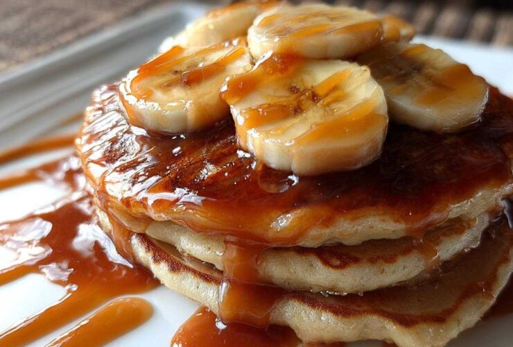 Caramelized Banoffee Pancakes