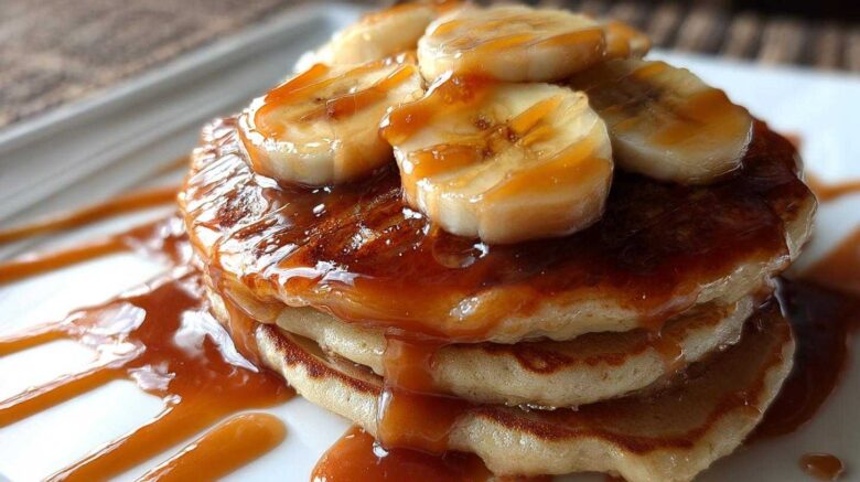 Caramelized Banoffee Pancakes