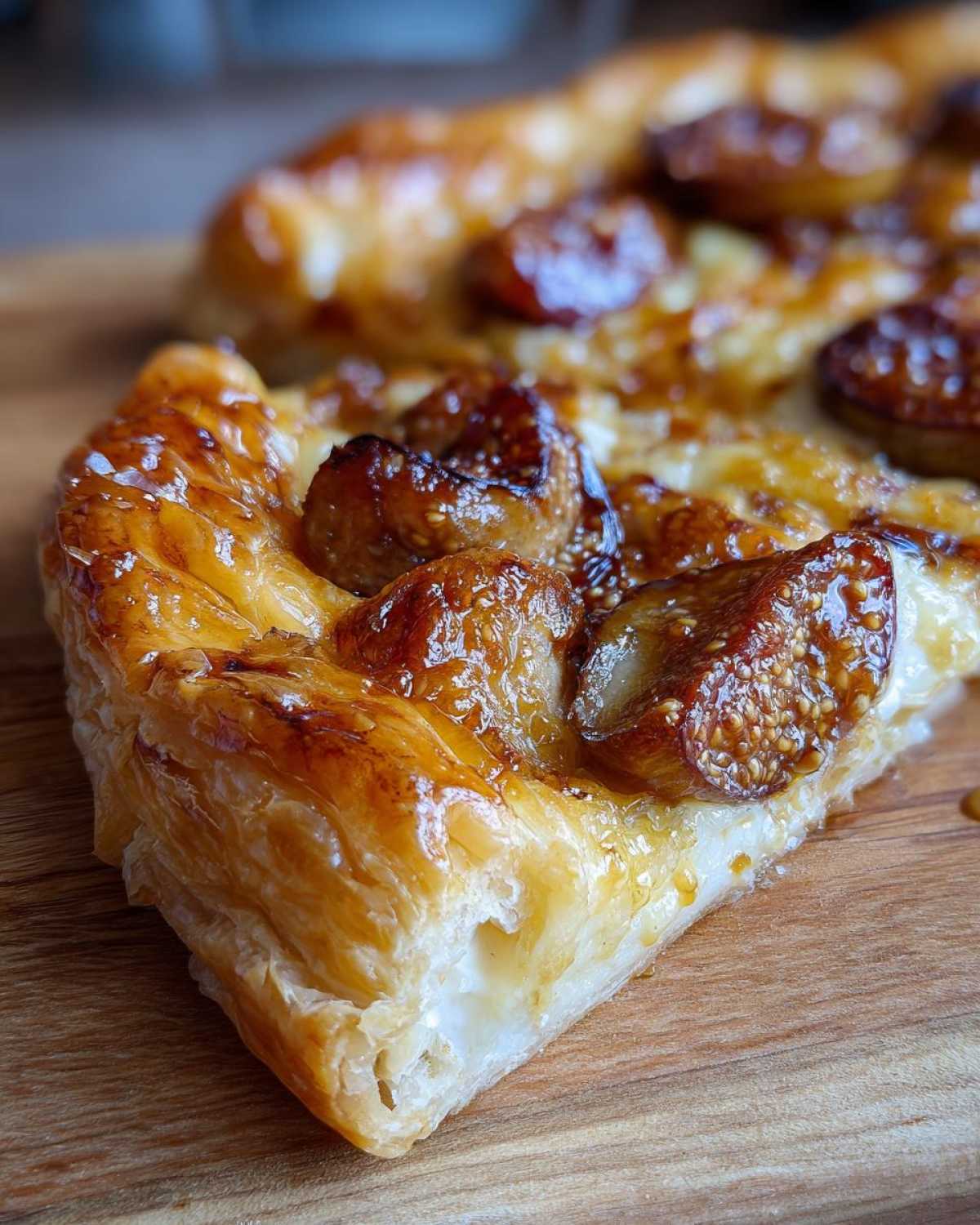 Caramelized Fig and Brie Tart - detail 4