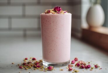 Cardamom Rose Milkshake