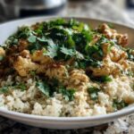Cashew Curry Cauliflower Rice