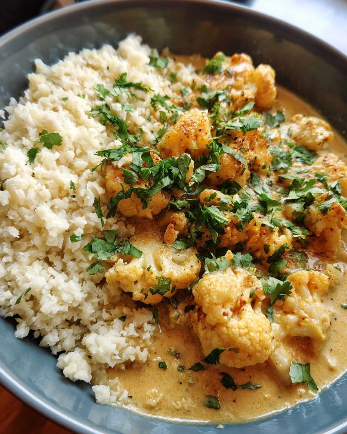 Cashew Curry Cauliflower Rice - detail 3