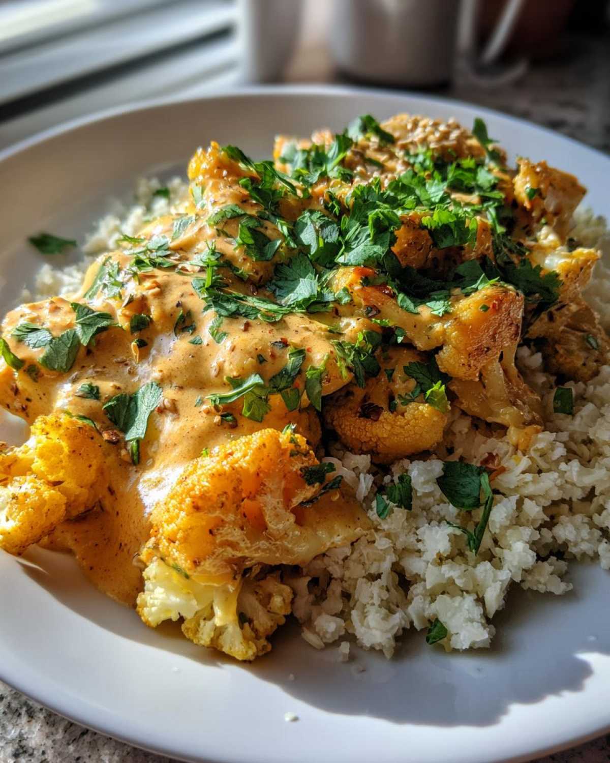 Cashew Curry Cauliflower Rice - detail 4