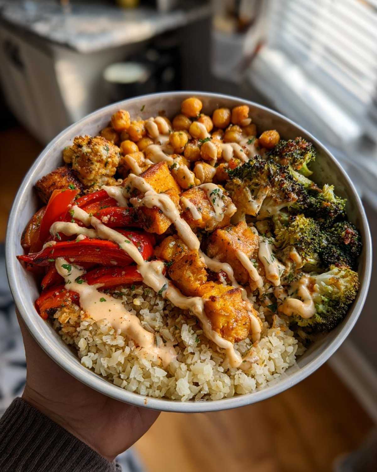 Cauliflower Rice Buddha Bowl - detail 4