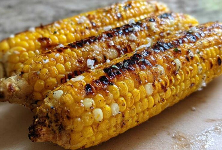 Charred Mexican street corn