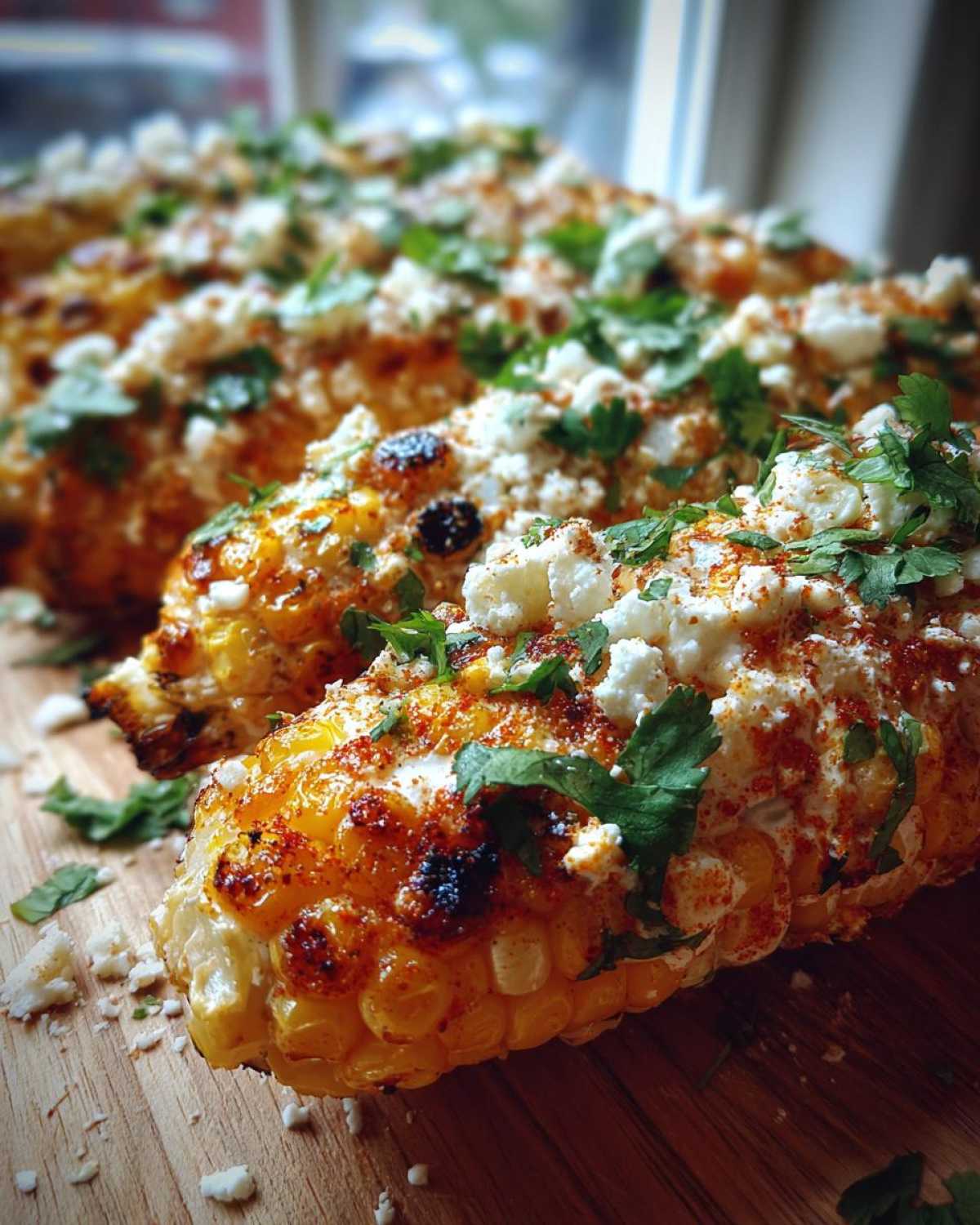 Cheesy street corn - detail 2
