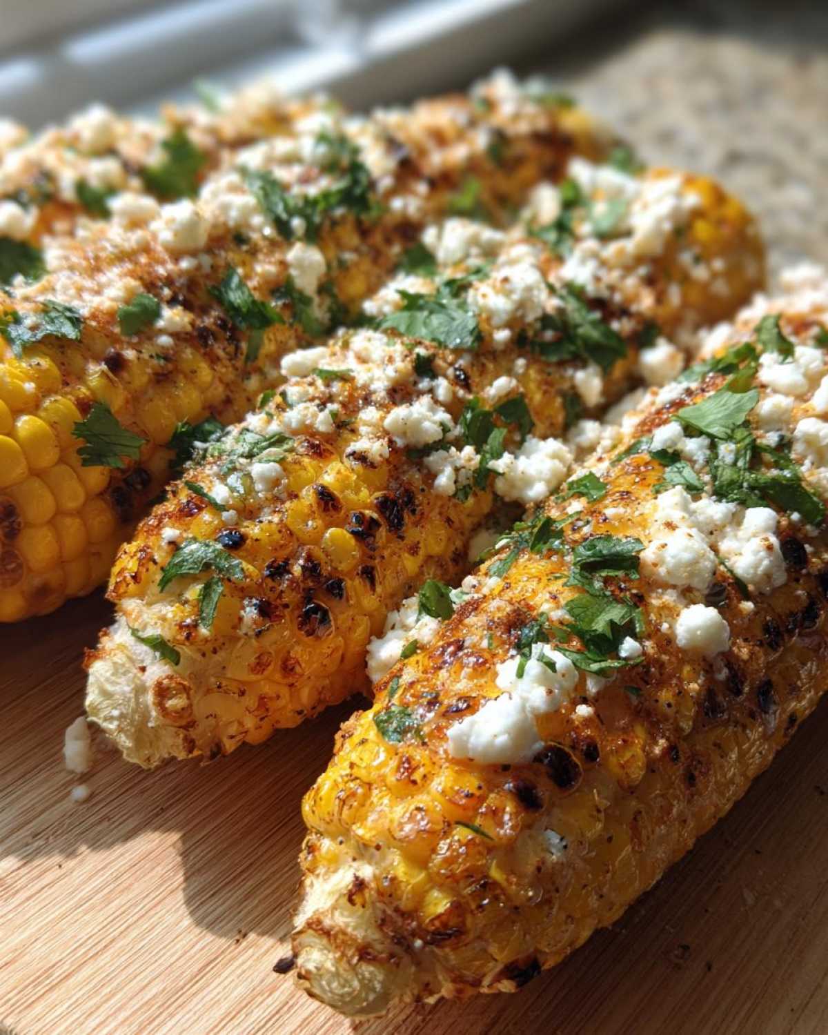 Cheesy street corn - detail 3