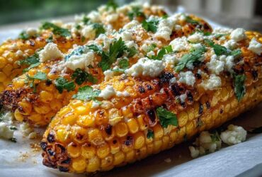 Cheesy street corn
