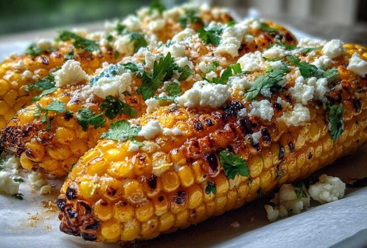 Cheesy street corn