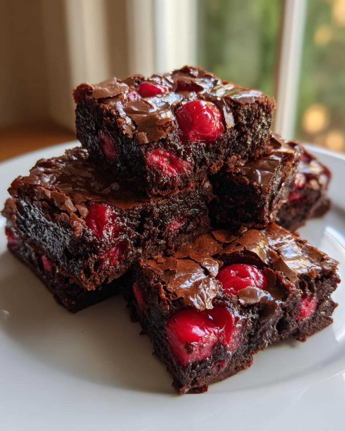 Cherry Bomb Vodka Fudge Brownies - detail 3