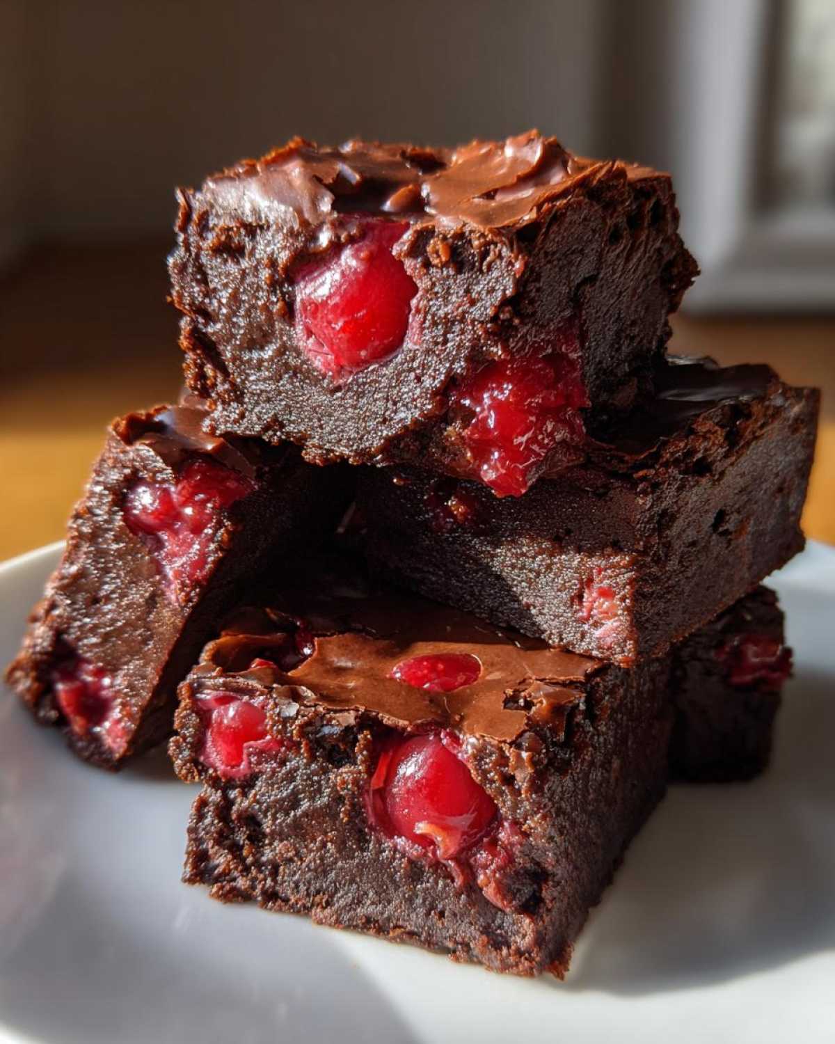 Cherry Bomb Vodka Fudge Brownies - detail 4