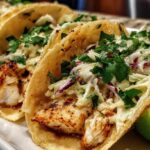 Chipotle Lime Grilled Fish Tacos