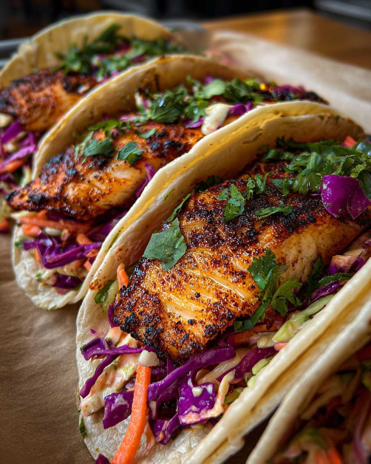 Chipotle Lime Grilled Fish Tacos - detail 3