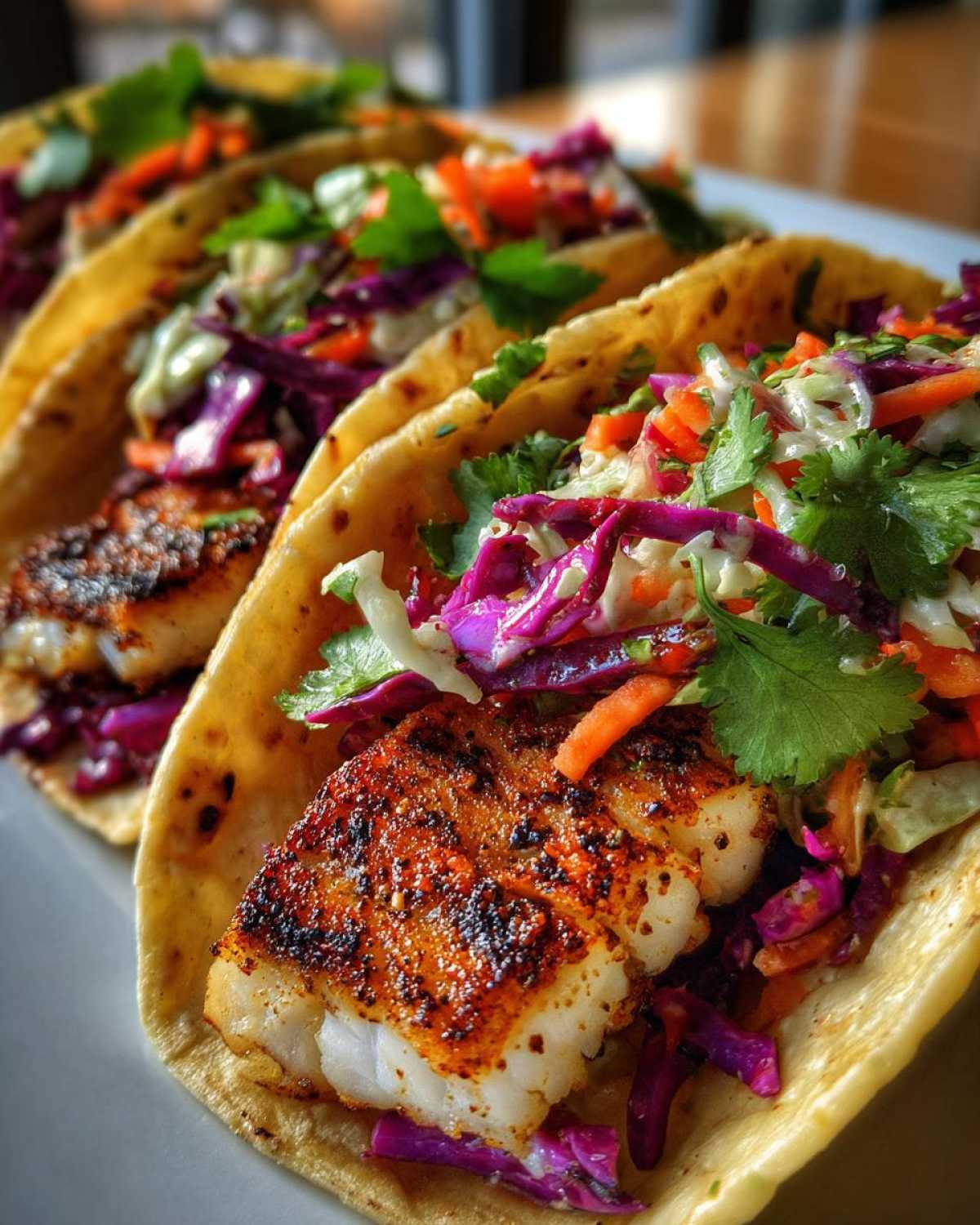Chipotle Lime Grilled Fish Tacos - detail 4