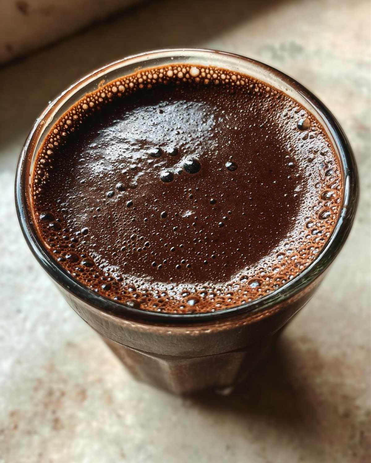 Chocolate Avocado Detox Smoothie - detail 2