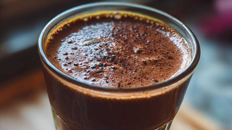 Chocolate Avocado Detox Smoothie