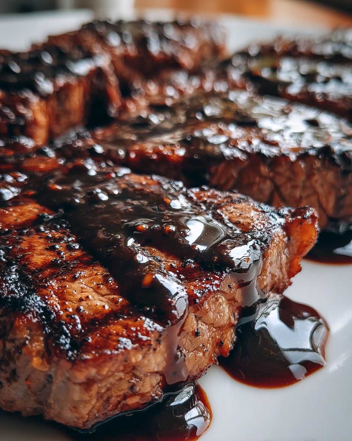 Chocolate-Balsamic Steak Sauce Glaze - detail 1