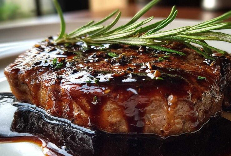 Chocolate-Balsamic Steak Sauce Glaze