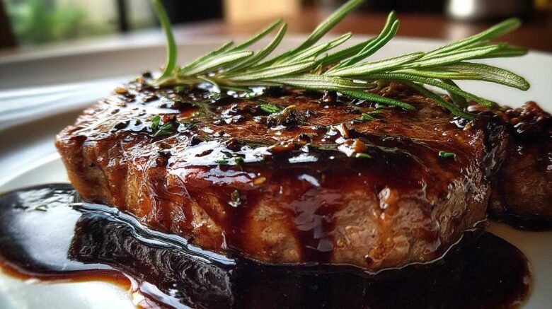 Chocolate-Balsamic Steak Sauce Glaze