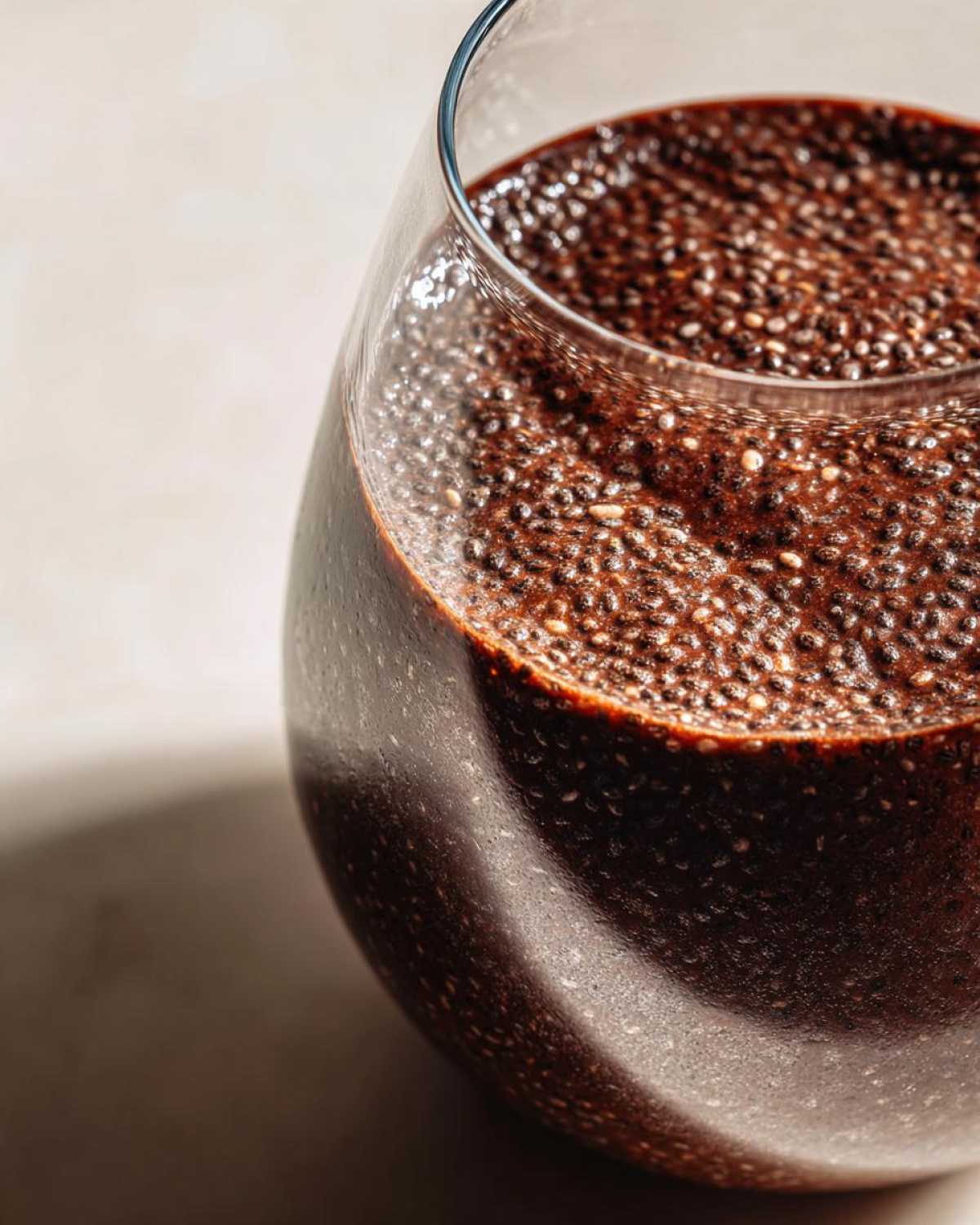 Chocolate Chia Energy Pudding - detail 1