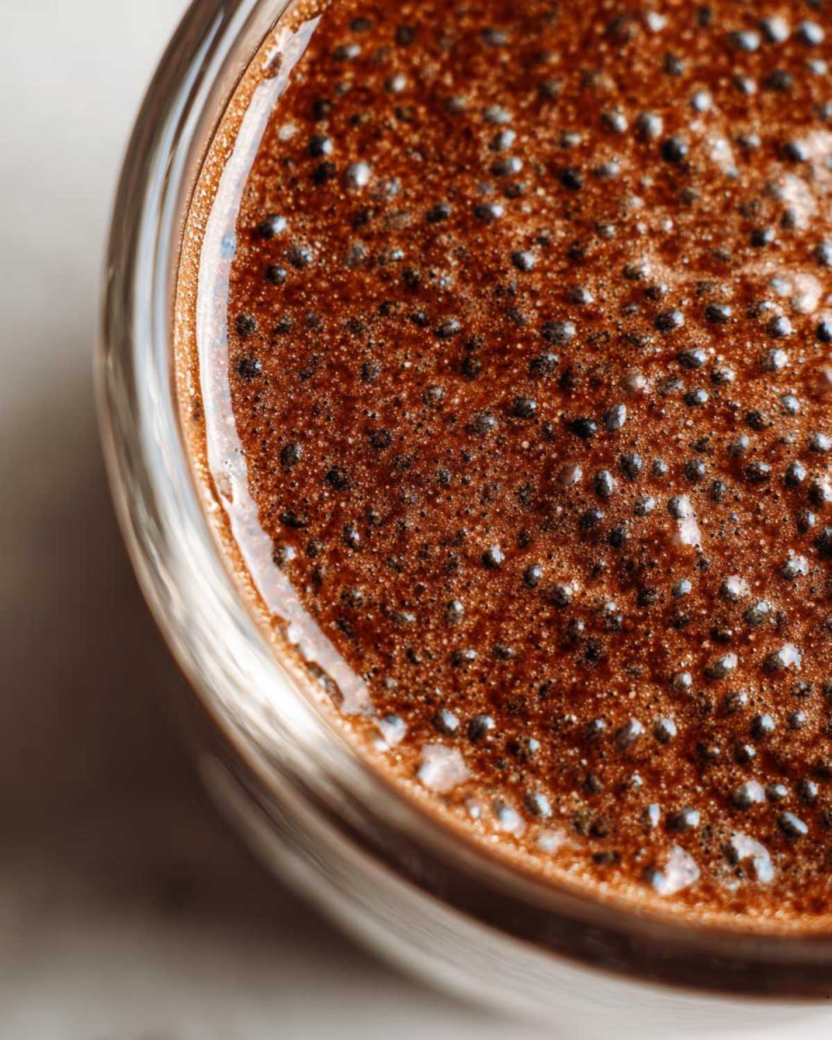 Chocolate Chia Energy Pudding - detail 2