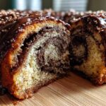 Chocolate Hazelnut Babka Donuts