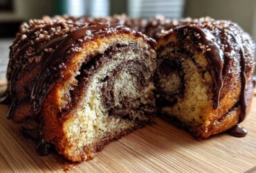 Chocolate Hazelnut Babka Donuts
