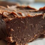 Chocolate Tahini Fudge