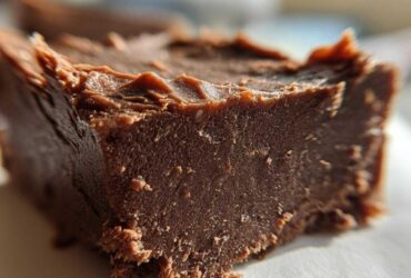 Chocolate Tahini Fudge