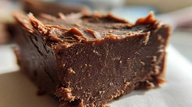 Chocolate Tahini Fudge