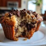 Chocolate chip banana muffins