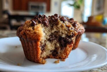 Chocolate chip banana muffins