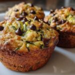 Chocolate chip zucchini muffins