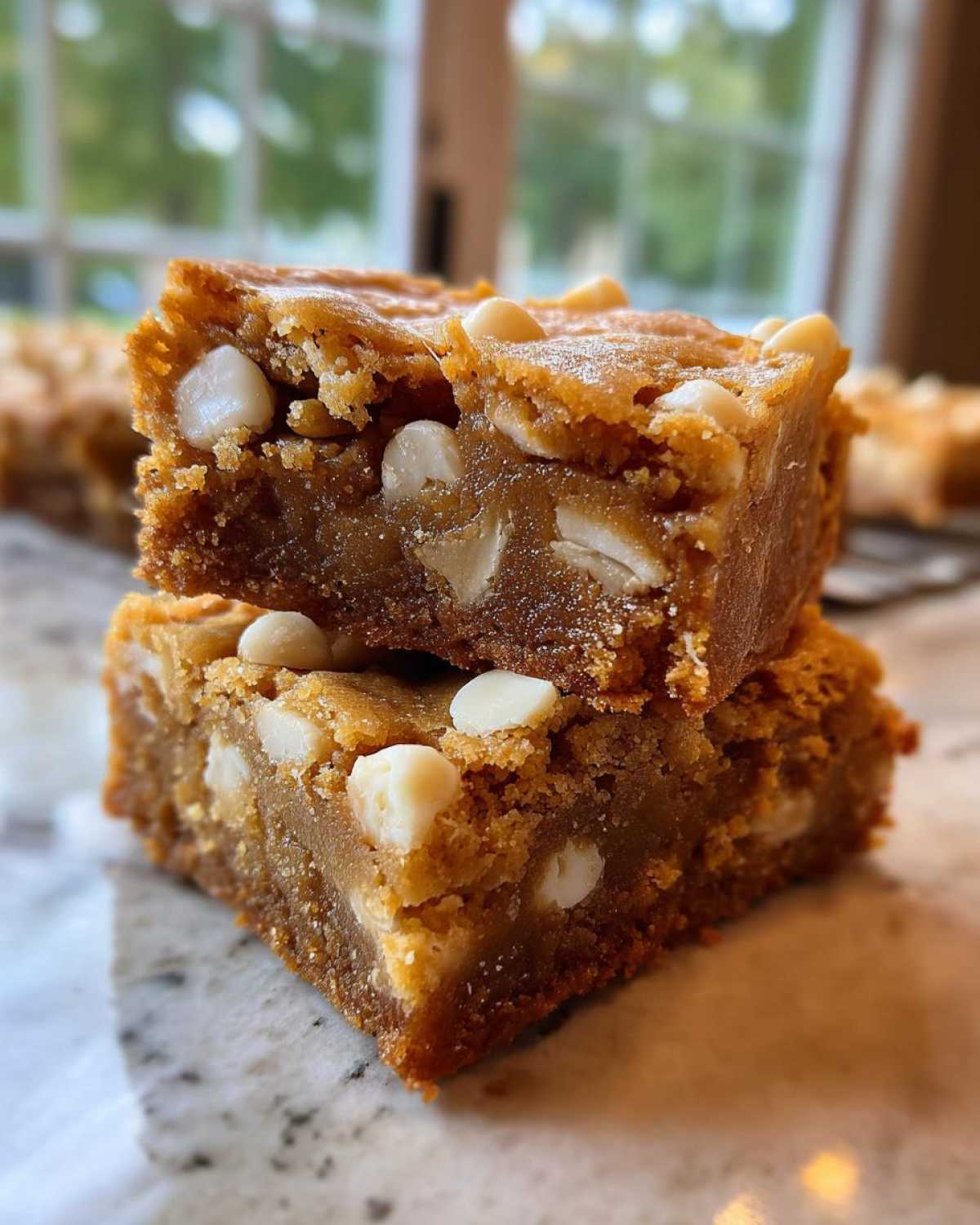 Christmas Cookie Butter Blondies - detail 3