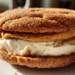 Churro Ice Cream Sandwiches