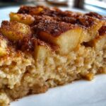 Cinnamon Apple Steel-Cut Oatmeal Bake