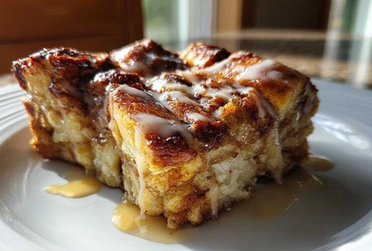 Cinnamon Roll Bread Pudding