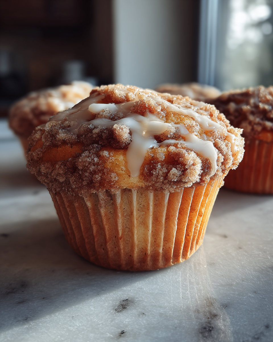 Cinnamon Roll Coffee Cake Muffins - detail 1