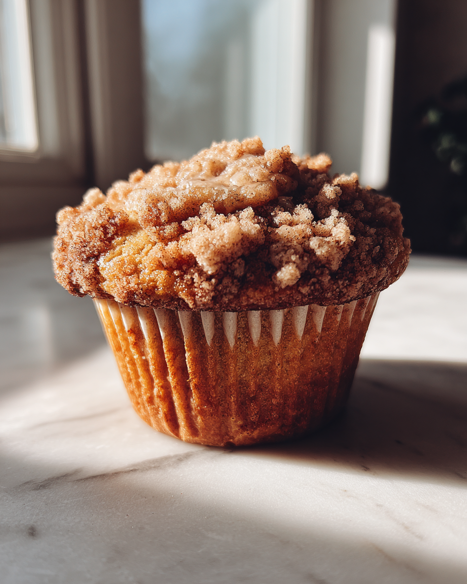 Cinnamon Roll Coffee Cake Muffins - detail 2
