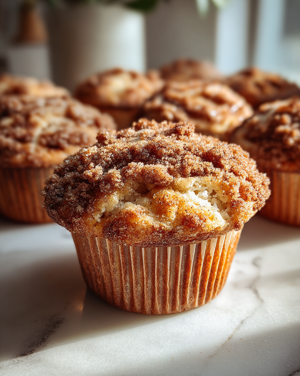 Cinnamon Roll Coffee Cake Muffins - detail 3