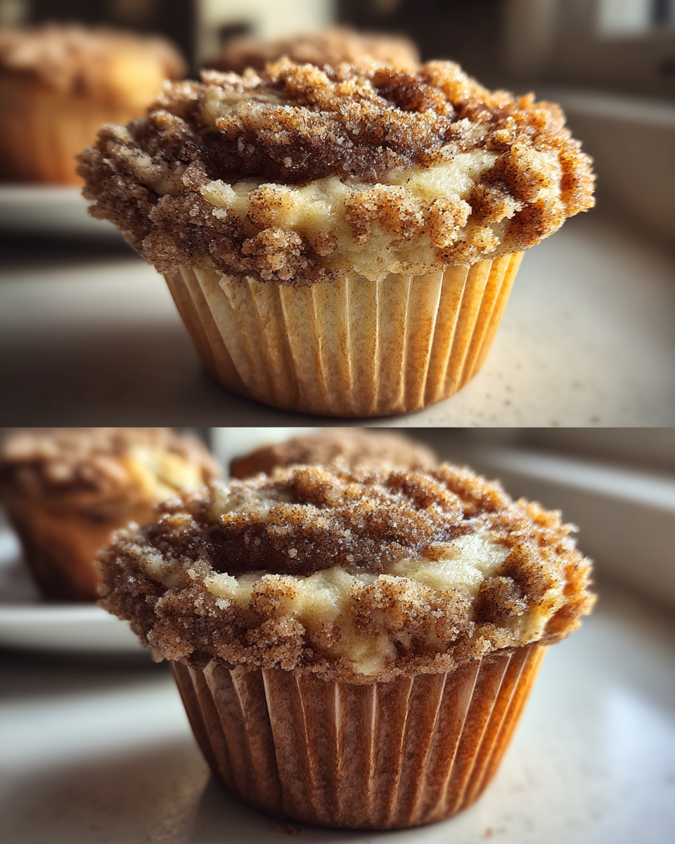 Cinnamon Roll Coffee Cake Muffins - detail 4