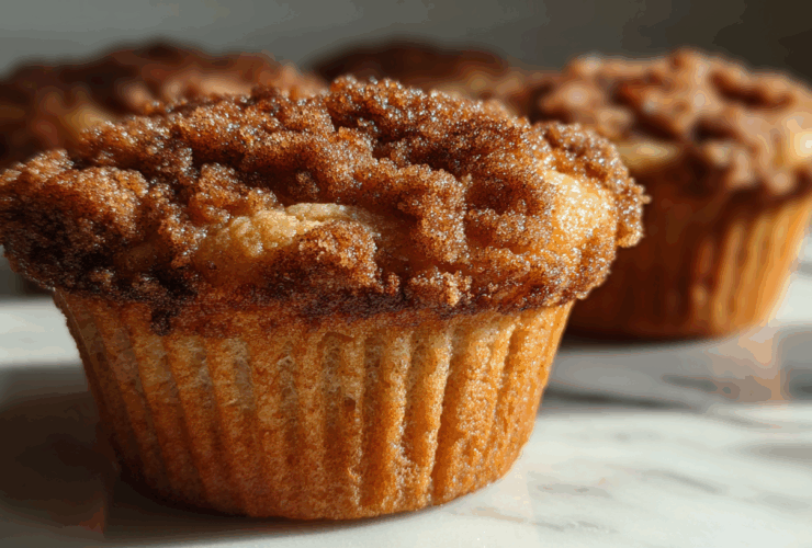 Cinnamon Roll Coffee Cake Muffins