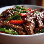 Cinnamon-Sesame Beef Stir-Fry