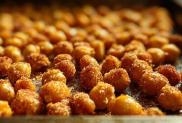 Cinnamon Sugar Roasted Chickpeas