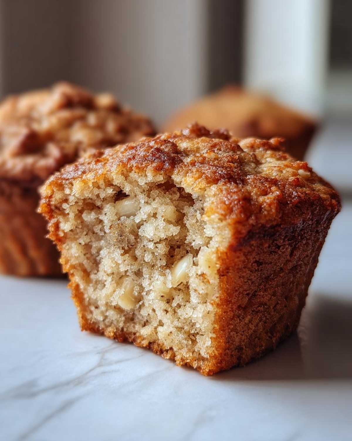 Classic banana muffins - detail 3