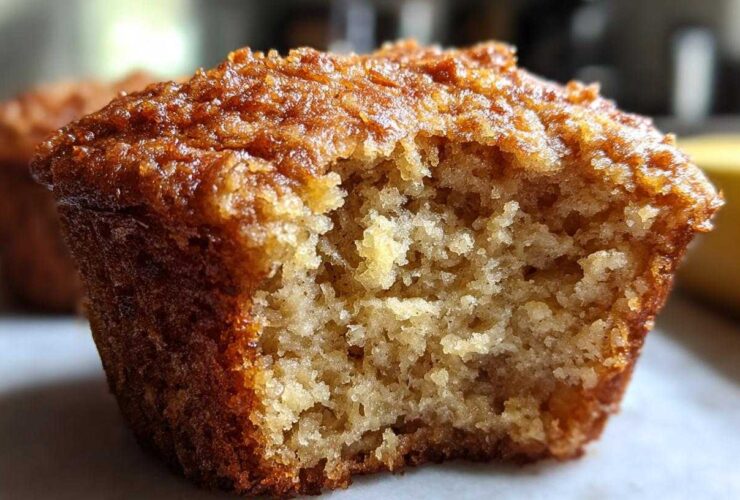 Classic banana muffins